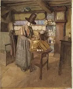Image 4Market Day in Old Wales by Sydney Curnow Vosper (1910) (from Culture of Wales)