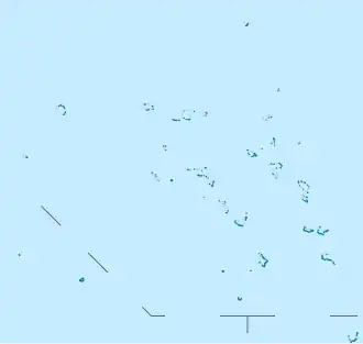 Namu Atoll is located in Marshall Islands