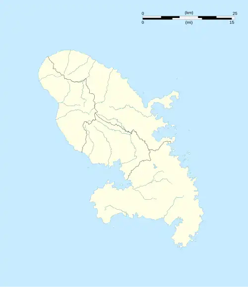 2024 Summer Olympics torch relay is located in Martinique