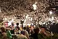 Hanami at Maruyama Park behind Yasaka Shrine in Kyoto, 2014