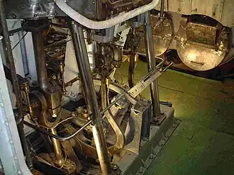 Compound steam Machine