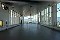 The connecting passageway in June 2017
