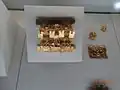 Gold barrette