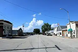 Street scene in McCausland