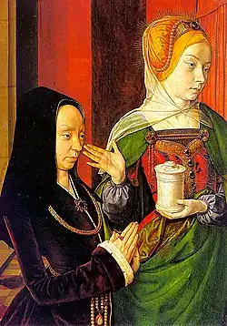 Mary Magdalene from the Somzee collection in the 1902 exhibition