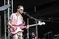 Nik Ewing on vocals and bass guitar