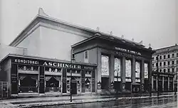 Mercedes-Palast movie theater, Rollberg, 1936