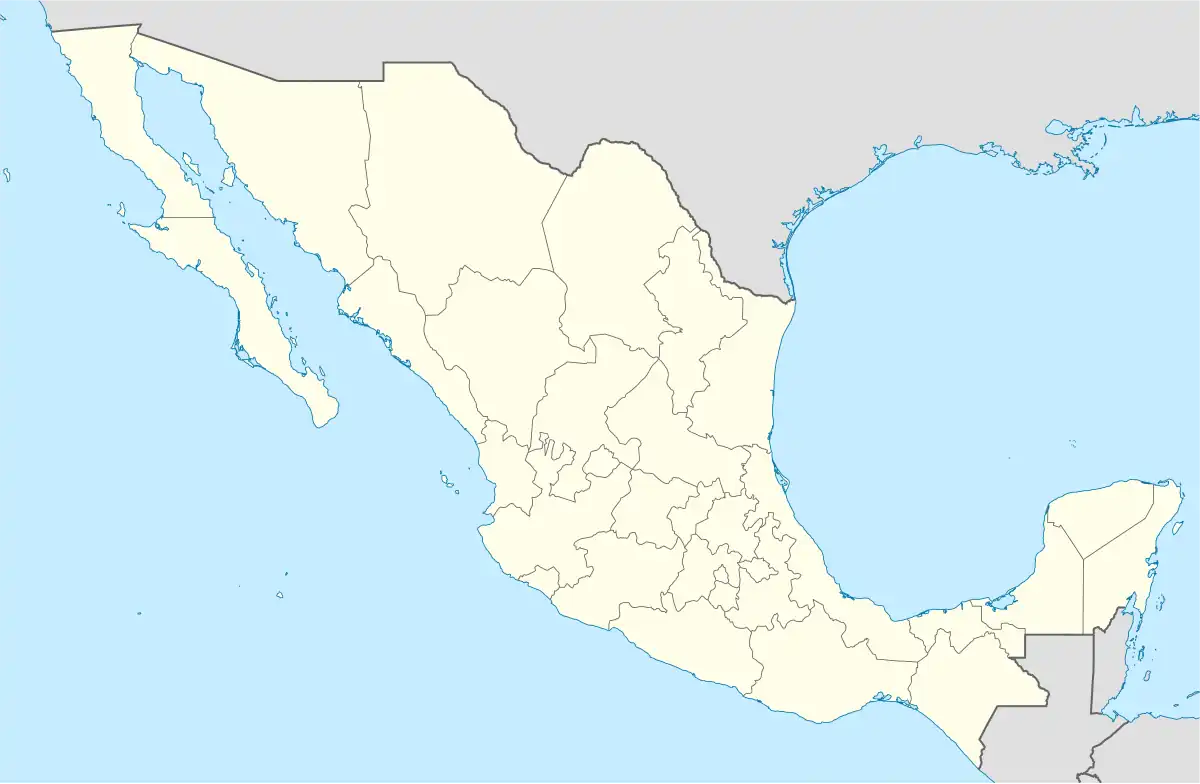 Angangueo, Michoacán is located in Mexico