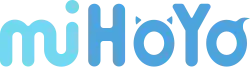 Company logo, left O has two horns, right O has one horn, letters M and I are conjoined