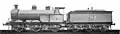 2736 Class No 281 in photographic grey, presumably built around 1905/06.