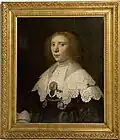 Anna Maria van Schurman (17th century), by Michiel Jansz. van Mierevelt