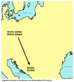 Migration of the Serbs.
