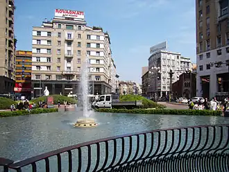 Piazza San Babila in 2010