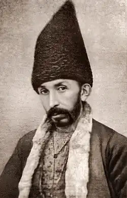Mir Mohsun Navvab during work