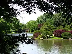 View of Seiwa-en, the largest Japanese garden in North America