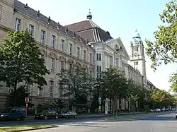 Photograph of the courthouse where Tehliran's trial was held