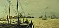 Claude Monet: Les Bords de la Zaan, 1871