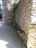 13th-century wall.