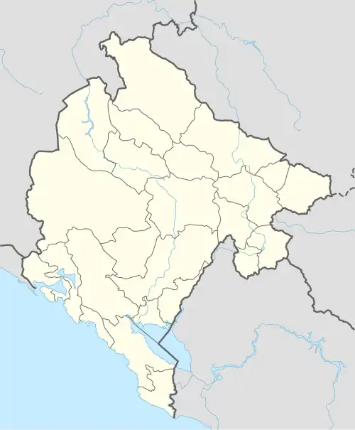 Praskvica Monastery is located in Montenegro