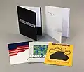 More printed presentation folders for various businesses