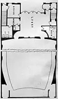 The floor plan of the Rialto