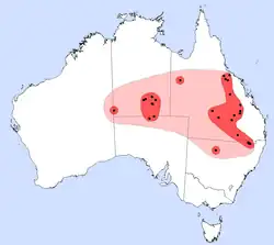 Map of range