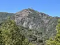 Mount Umunhum, looking west from Mount Umunhum Rd