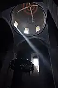 Interior of the dome.