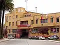 Correos de Chile (Post office) and Curicó's Municipalidad (City hall)
