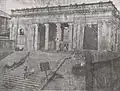 Mutty Lall Seal's bathing ghat on the bank of river Hooghly