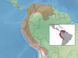 Map of range