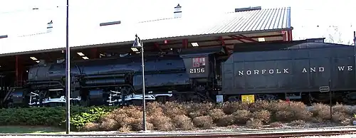 No. 2156 on display at the Museum of Transportation in November 2008