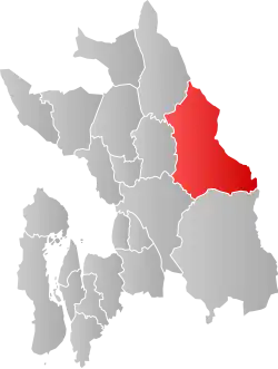 Nes within Akershus