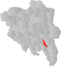 Løten within Innlandet
