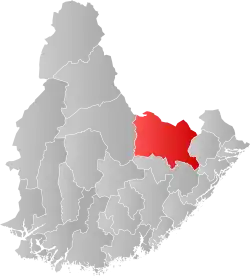 Åmli within Agder