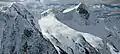 The north aspect of Yak Peak, with Nak Peak in upper left