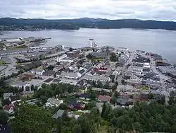 View of the town