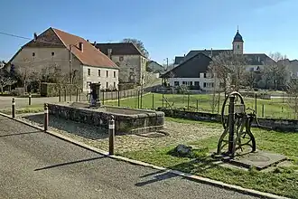 The center the village