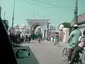 The main gate of Gurdwara Janam Asthan
