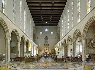 The restoration in Gothic style