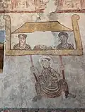 Romanesque fresco of St. Prokulus