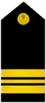 Shoulder boards for short-sleeve shirt and tropical white tunic (old insignia)