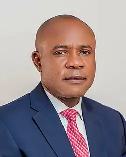 Peter Mbah in a suit