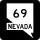 State Route 69 marker