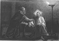 Jesus and Nicodemus, 1874