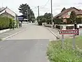 The village entrance