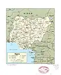 Map of Nigeria