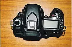 D80 body top view