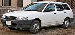 Facelifted Y11 Nissan AD van