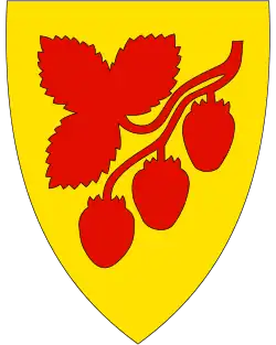 Coat of arms of Norddal Municipality (1990-2019)